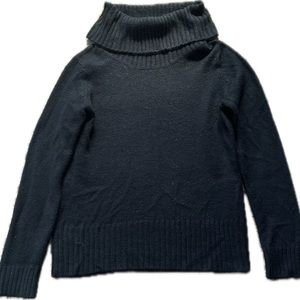 Faded Glory Black Turtle Neck L